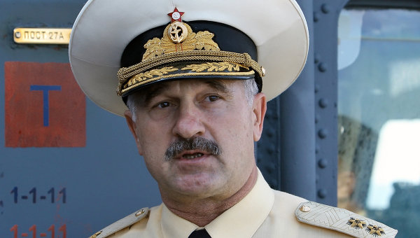 Командующий Тихоокеанским флотом адмирал Константин Сиденко